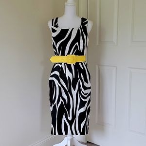 Zebra Print Dress